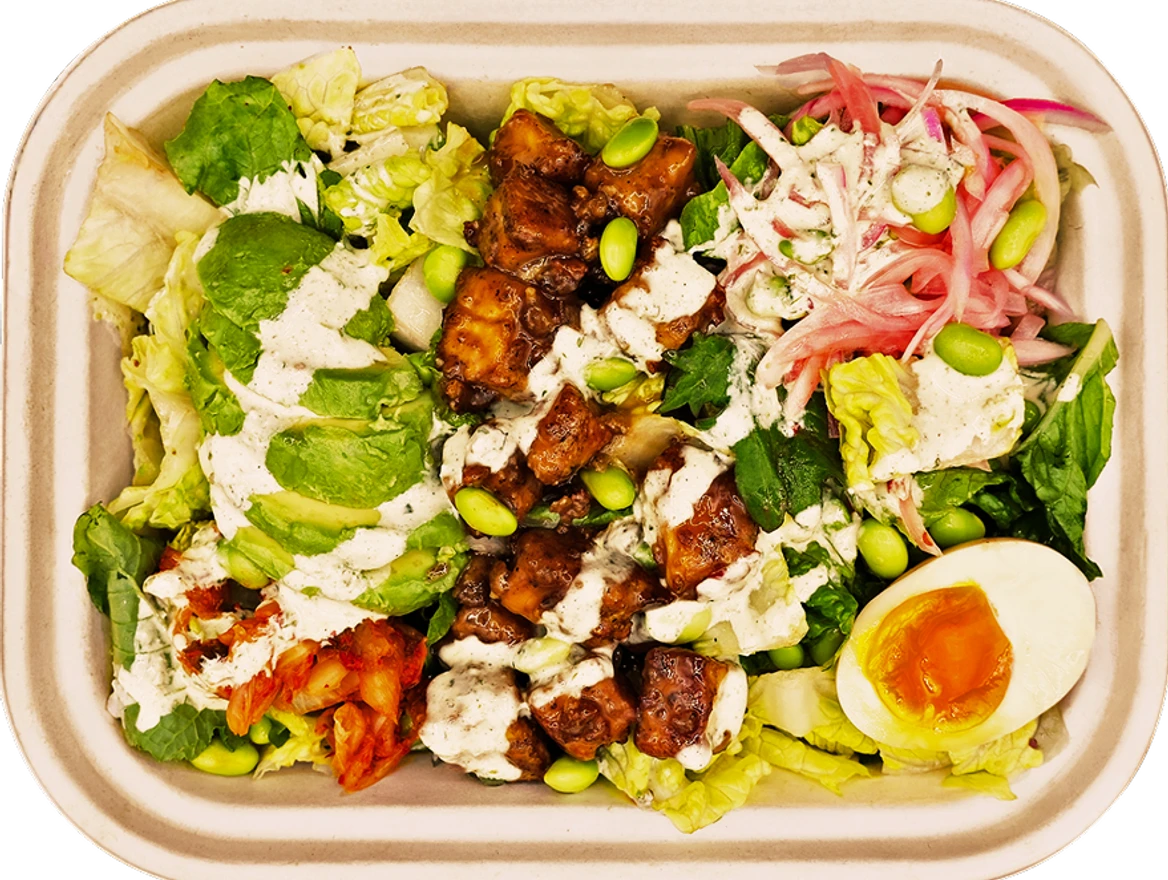 Crispy Tofu Salad